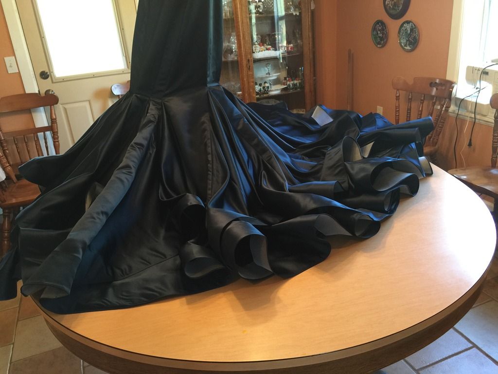 Ironing and tacking down horsehair braid sewing discussion topic