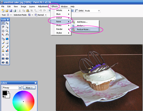 Reduce Noise in Photo