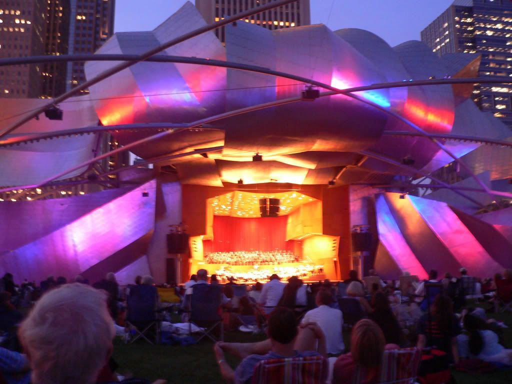 frank gehry bandshell