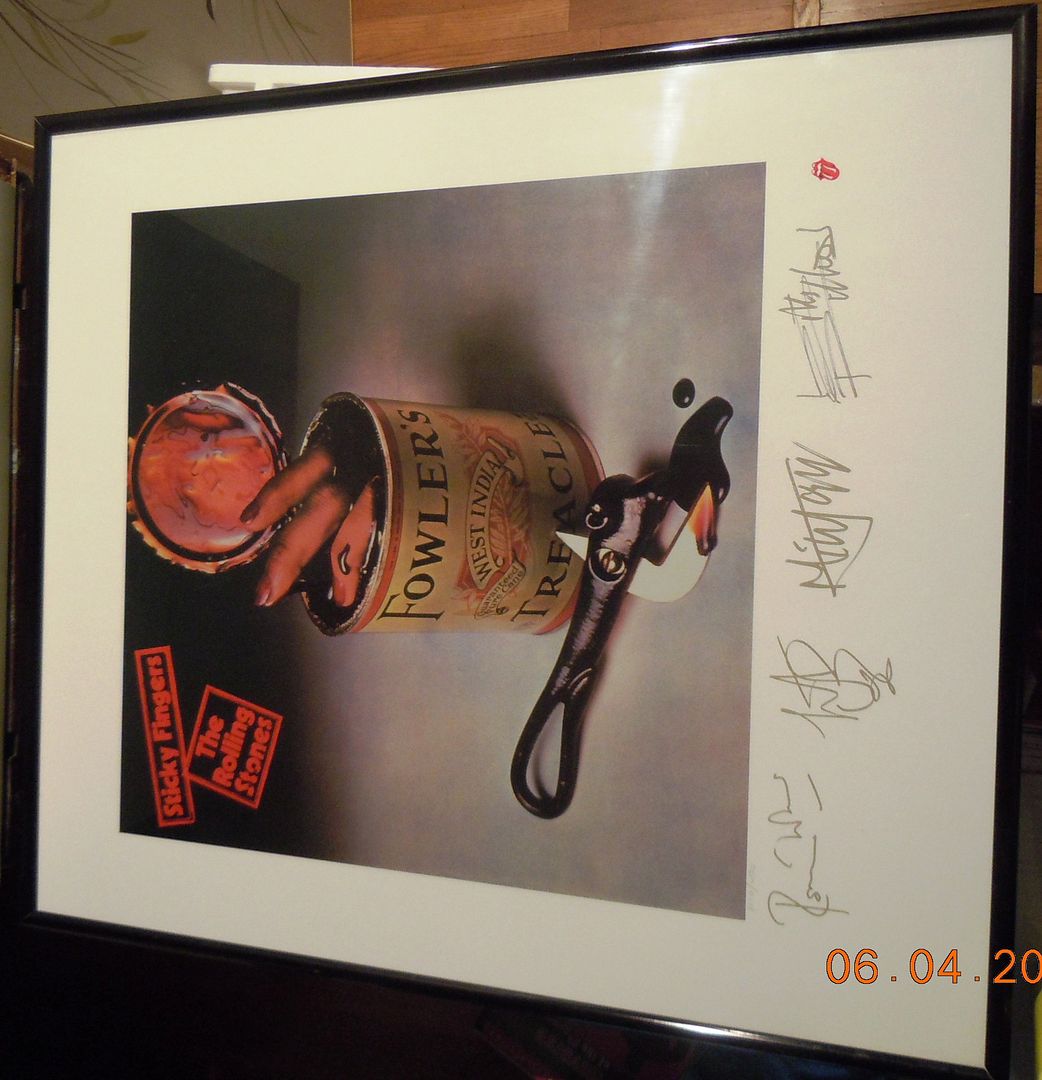 Rolling Stones - Sticky Fingers Lithograph/spanish Edition