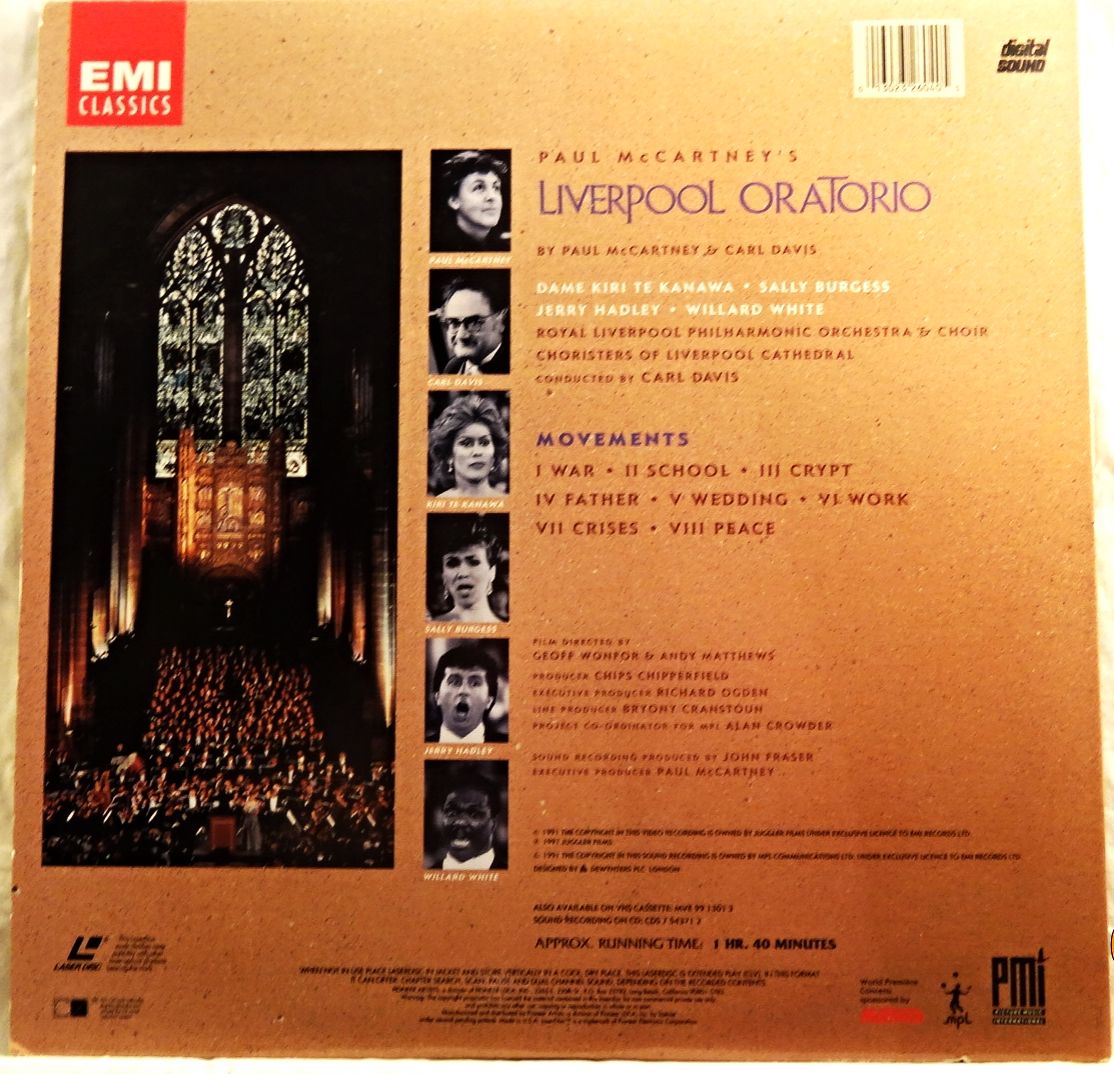 Paul Mccartney Liverpool Oratorio Records, LPs, Vinyl and CDs MusicStack