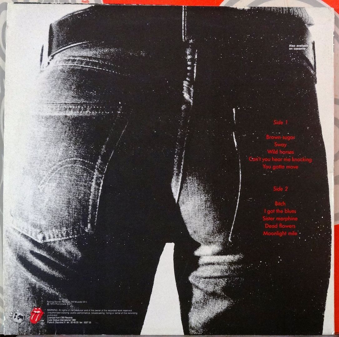 Rolling Stones - Sticky Fingers Vinyl