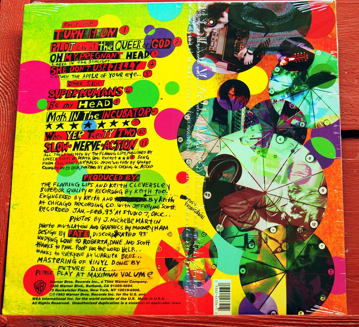 Flaming Lips Transmissions From The Satellite Heart Records, LPs, Vinyl