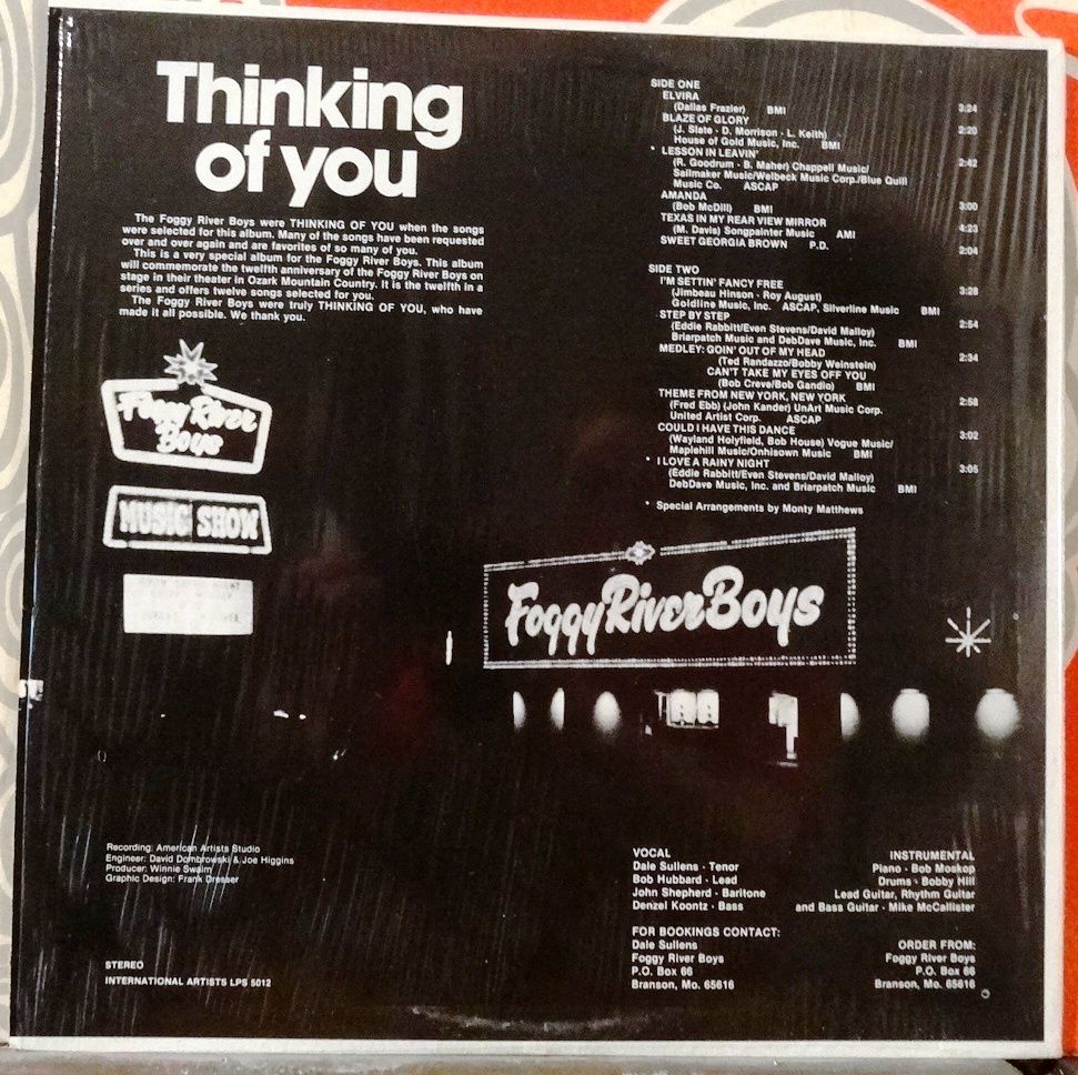 Foggy River Boys - Thinking Of You - Album 12