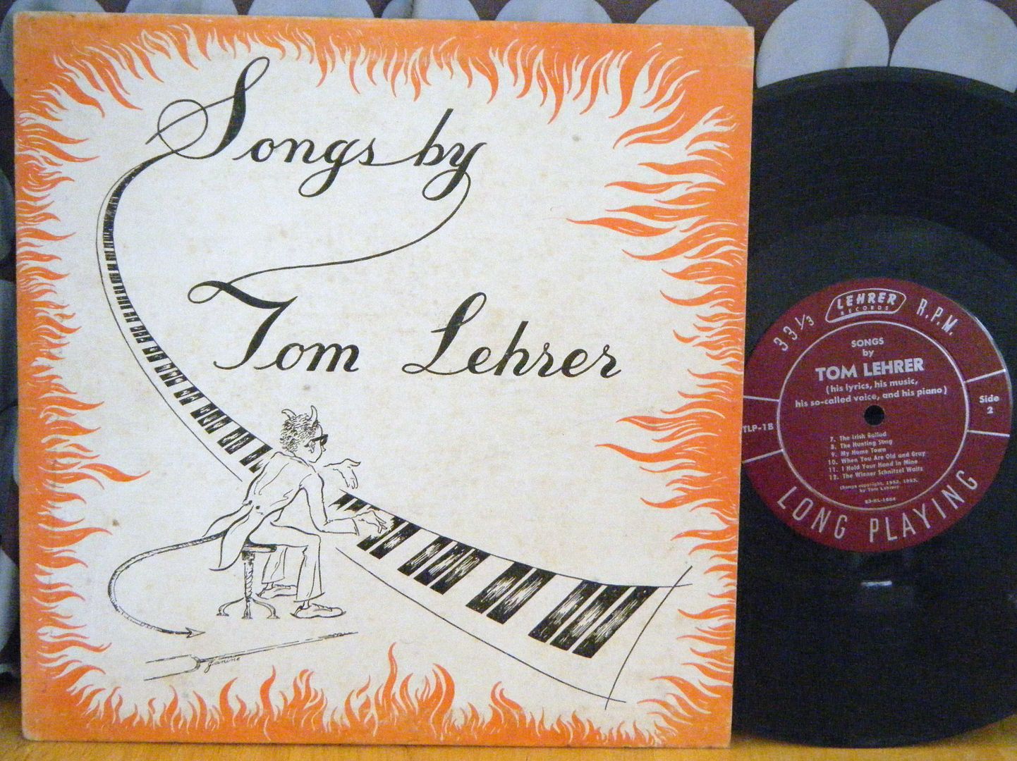 Lehrer, Tom - Songs By Tom Lehrer (10")