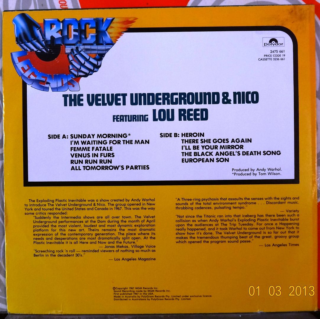 Velvet Underground - Rock Legends
