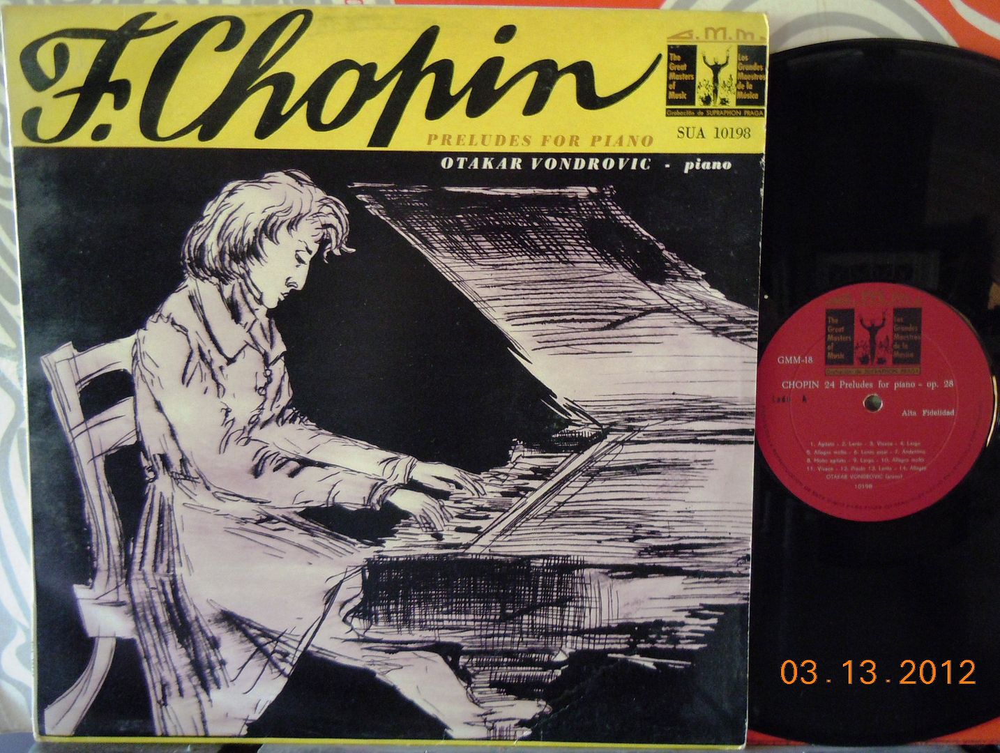 Chopin, Frederic - 24 Preludes For Piano, Otakar Vondrovic