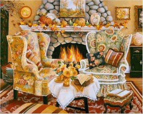 autumnfireplace.gif picture by TweetyVal