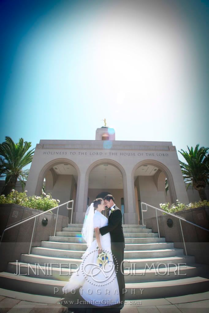 LDS Temple Wedding photography in Newport Beach, CA