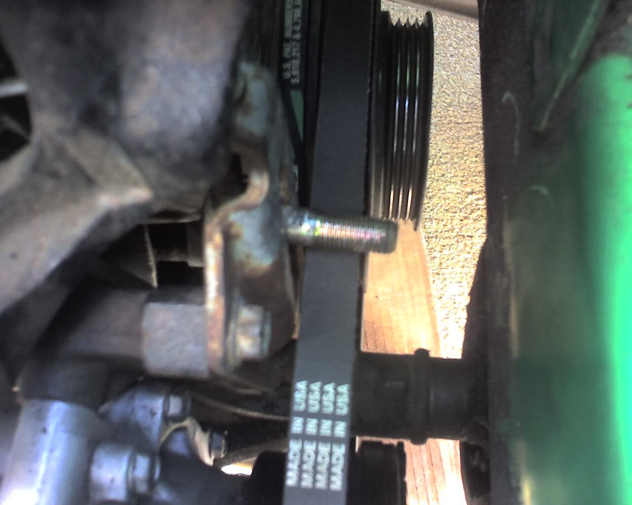 '93 Del Sol A/C belt tension??? Del Sol