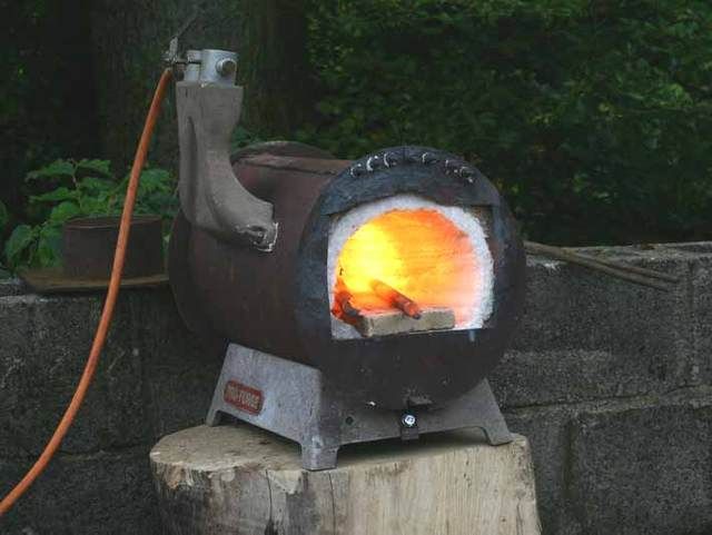 Homemade Gas Forge