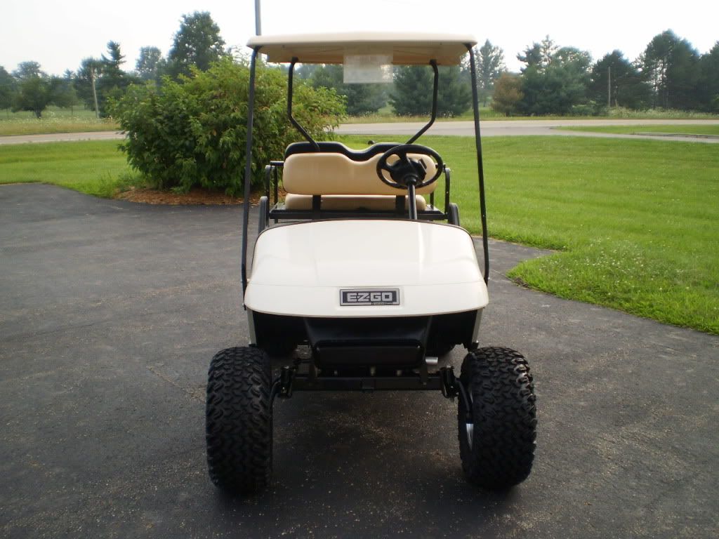 2008 EZGO PDS Golf Cart 6 INCH LIFT WHEELS TIRES BACKSEAT Stygler