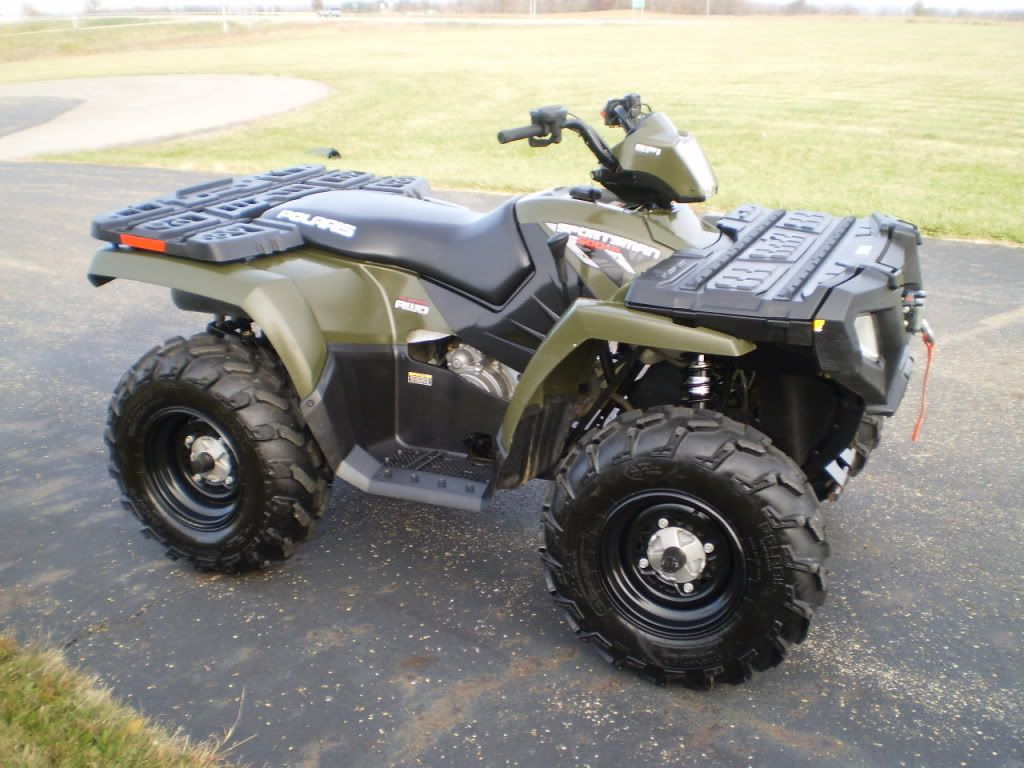 2008 POLARIS 500 SPORTSMAN 4X4 EFI WARN 2500LB WINCH CLEAN 5300.00