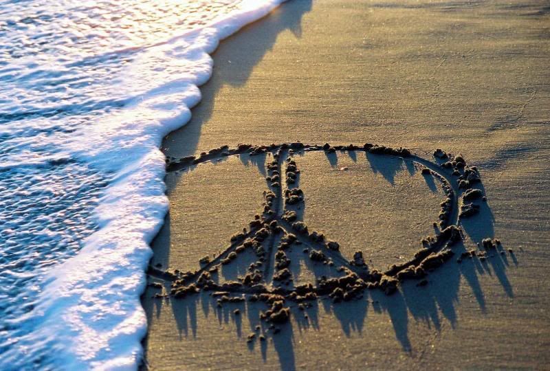 Peace Sign Beach