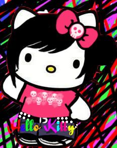 Emo Hello Kitty Pictures, Images and Photos