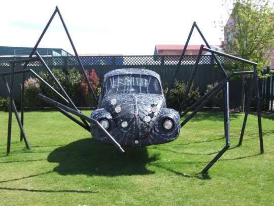 spider car Seen in Stratford North Island New Zealand