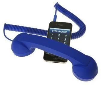 Auricular MoshiMoshi Retro 01H POP Azul