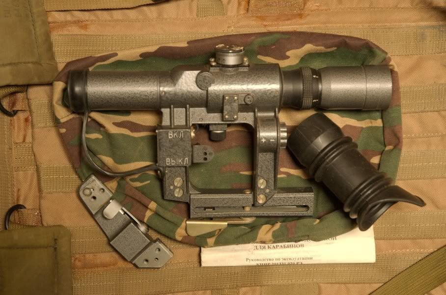 WTS2.55x24 , with AKM and SVD mounts AK Rifles