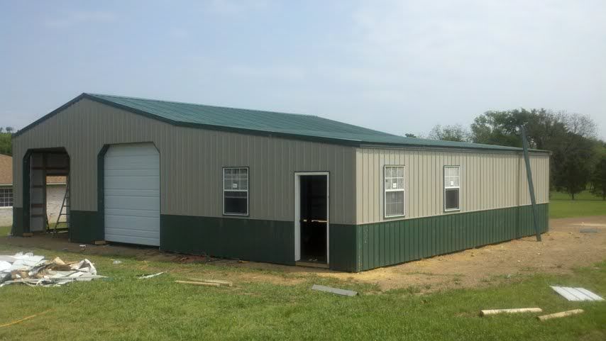 Starting My 30x40x12 With 20ft Shed Pole Barn The Garage Journal