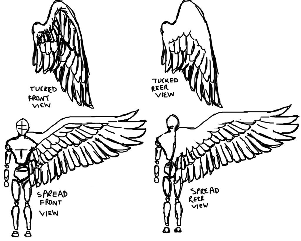Angel Wings Simple