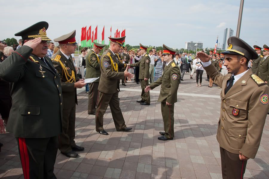 Выпуск Командно-инженерного Института МЧС Республики Беларусь.