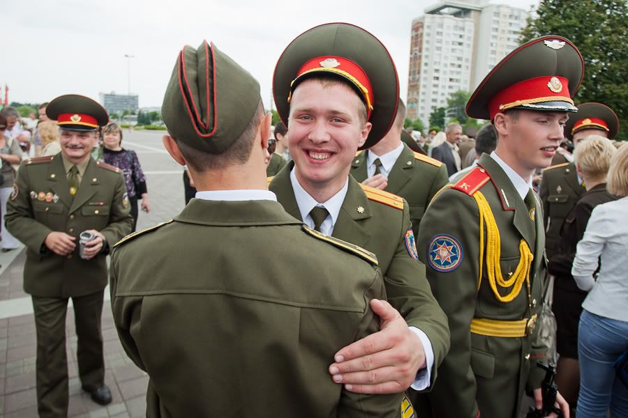 Выпуск Командно-инженерного Института МЧС Республики Беларусь.