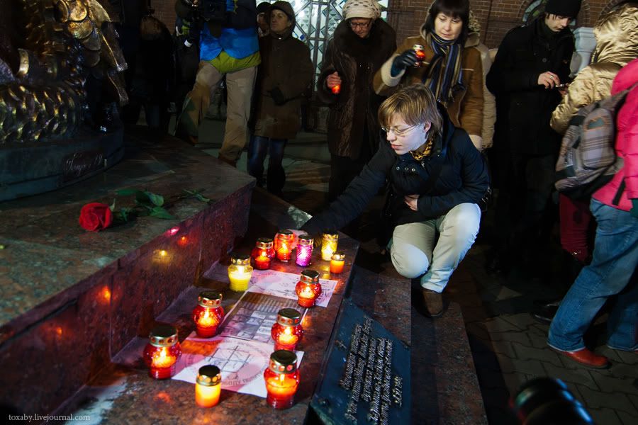 Спустя год после разгона мирных демонстрантов: 19 декабря 2011 года. #minsk #belarus