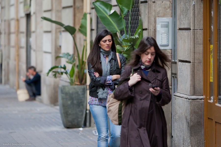 Девушки Барселоны. Апрель 2012.
