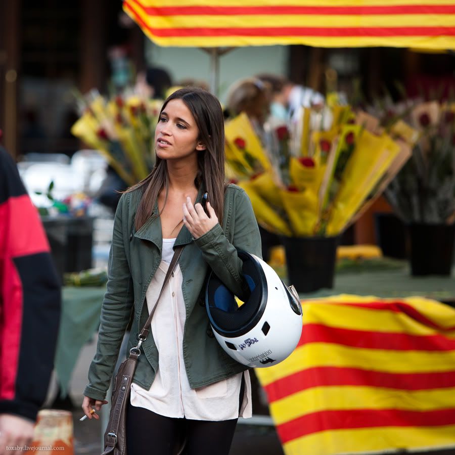 Девушки Барселоны. Апрель 2012.