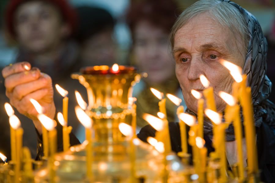 Минск. Следующий день после терракта 11 апреля 2011. 