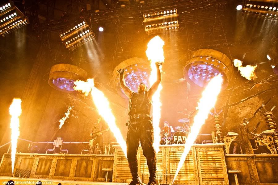 Концерт Rammstein в Минске. 7 марта 2010, Минск-арена. Фото. 