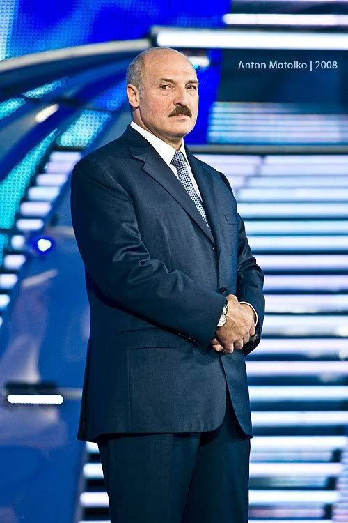 Президент Беларуси - Александр Лукашенко. Открытие Славянского Базара. Фотограф Антон Мотолько.
