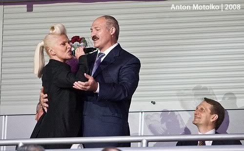 Президент Беларуси - Александр Лукашенко. Открытие Славянского Базара. Фотограф Антон Мотолько.