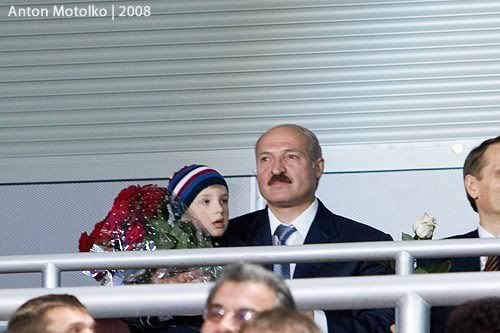 Президент Беларуси - Александр Лукашенко. Открытие Славянского Базара. Фотограф Антон Мотолько.