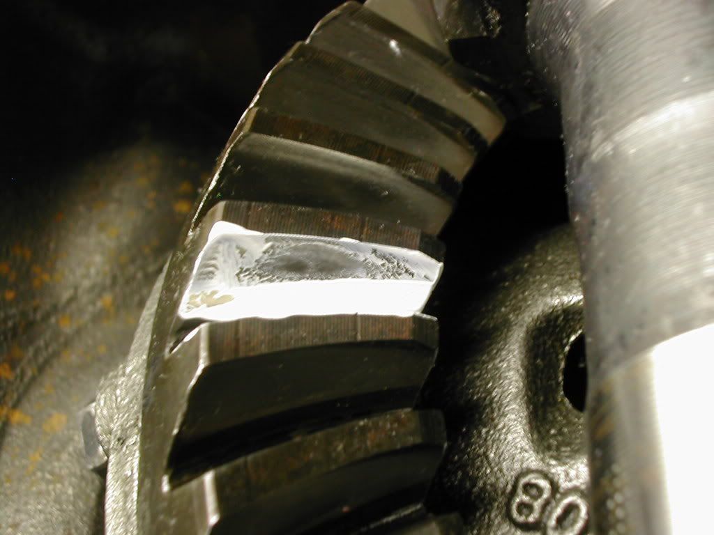 How not to pull a pinion bearing