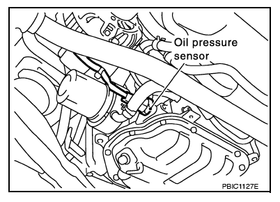 2004 Nissan 350z oil pressure sending unit #10