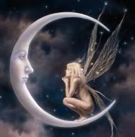 Moon and Fairy Pictures, Images and Photos