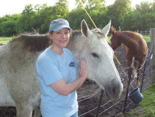 Visiting the horsey neighbors