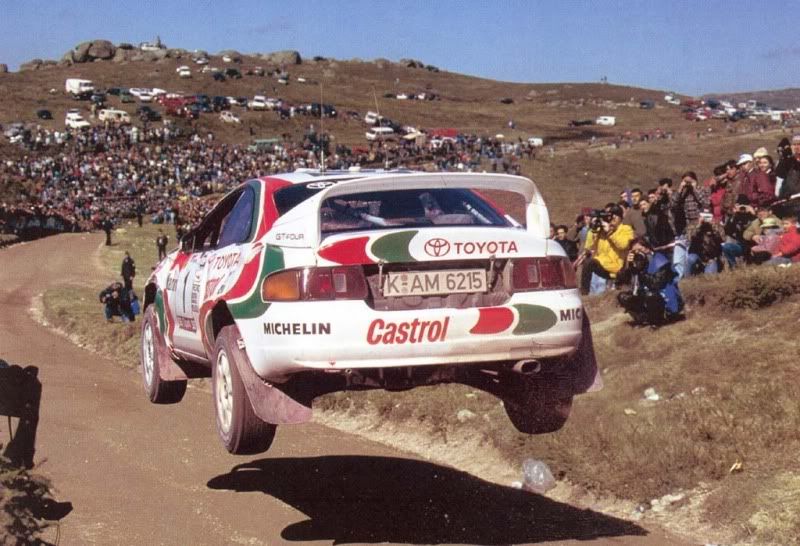 Posted 17 August 2009 and tagged as Toyota Celica GTFour WRC rally jump air