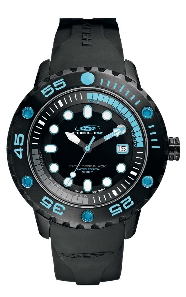 timex helix dive watch