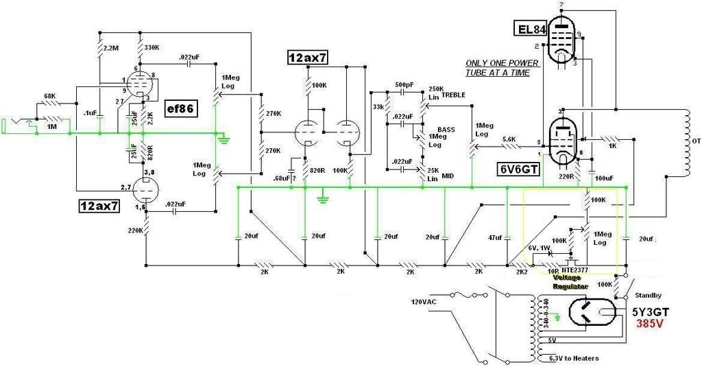 Help - New Amp Build - AC Voltage on B+ | The Gear Page