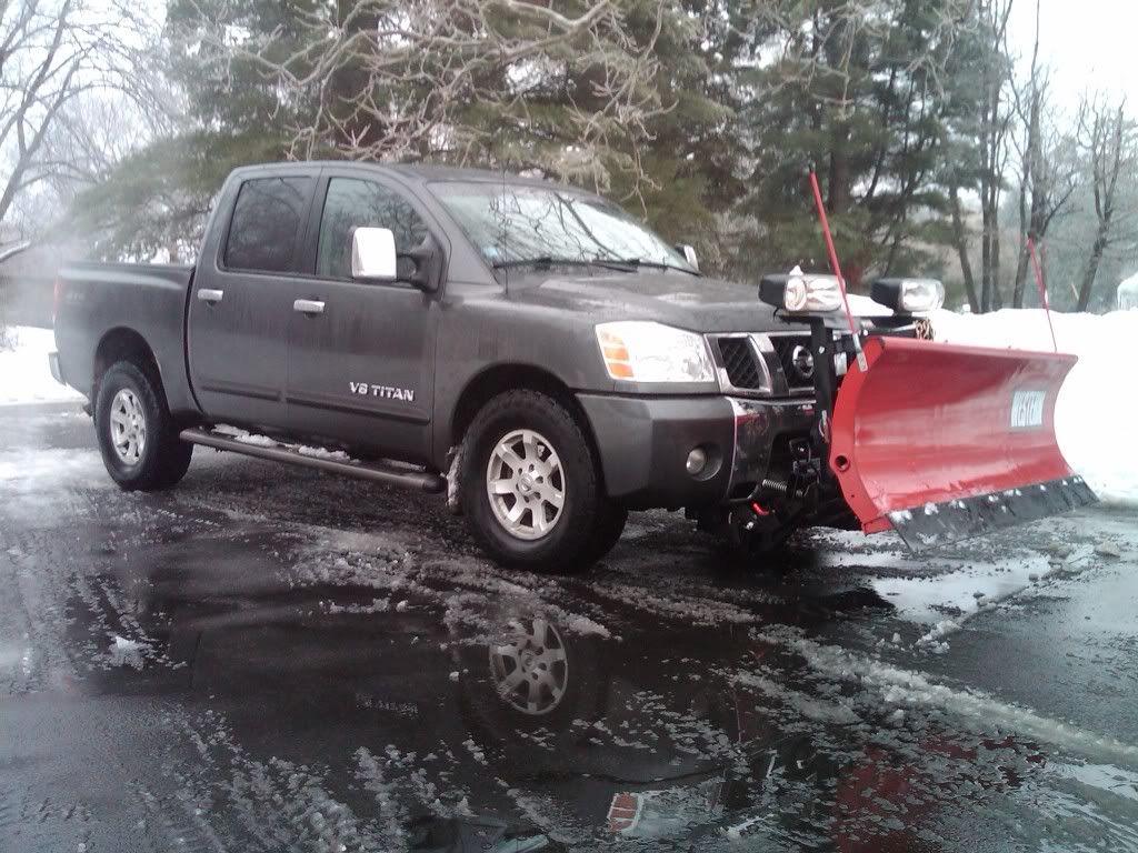 2007 Titan plow? Snow Plowing Forum