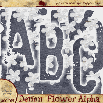 http://voodooscraps.blogspot.com/2009/09/denim-flower-alpha-freebie.html