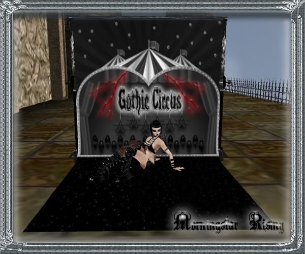 Gothic Circus Photoshoot, Photoshoot for IMVU, for use by all.