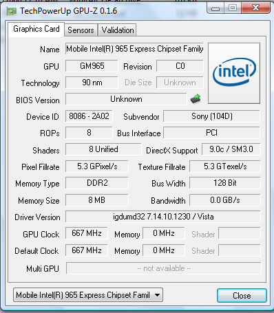 mobile intel 965 express chipset family windows 7 32 bit update