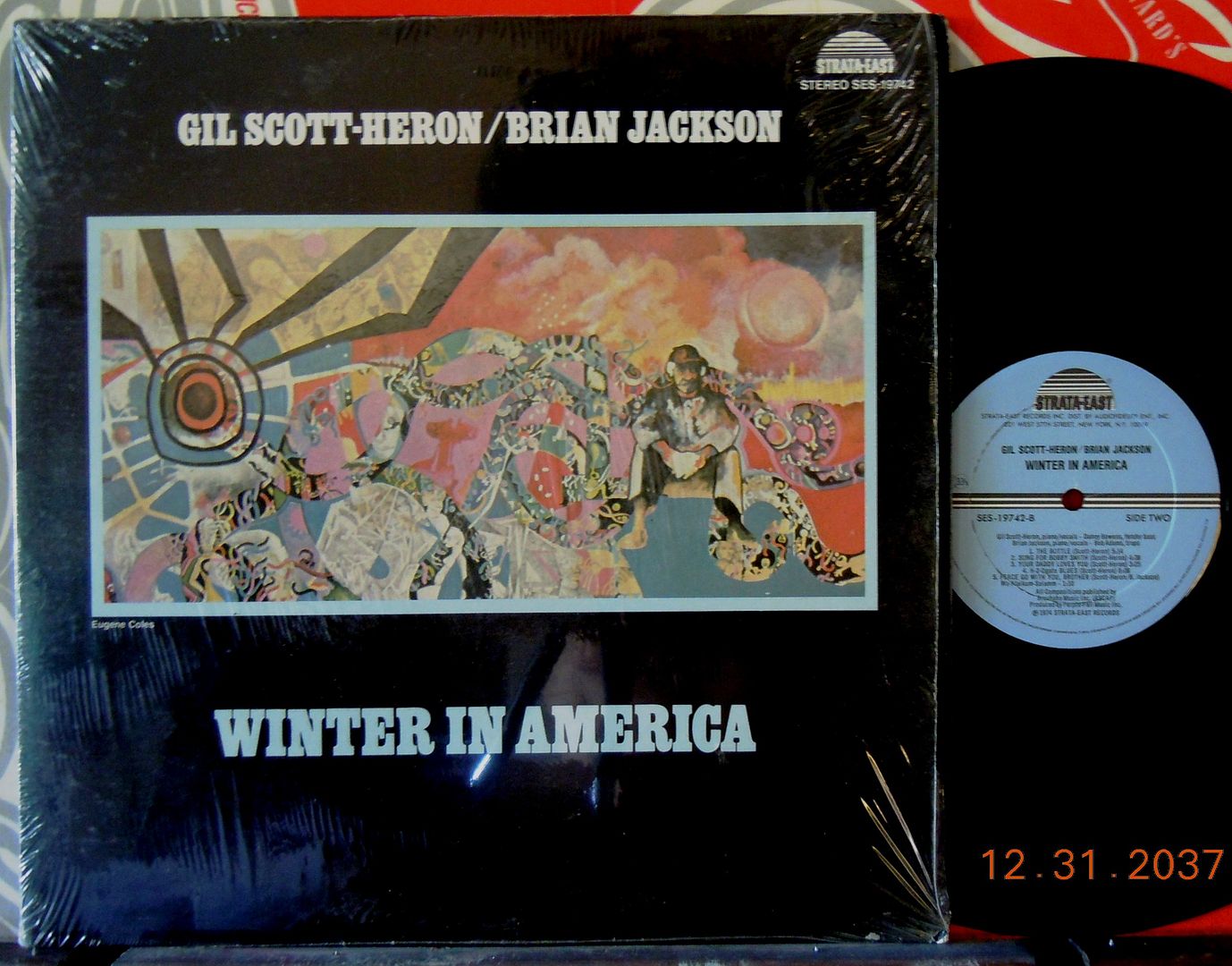 GIL SCOTT HERON Winter in Orig 1974 US LP Shrink M   