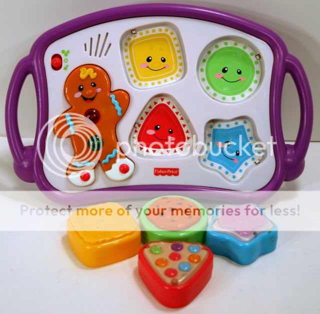 Fisher Price Laugh Learn Cookie Puzzle Magnetic Toddler