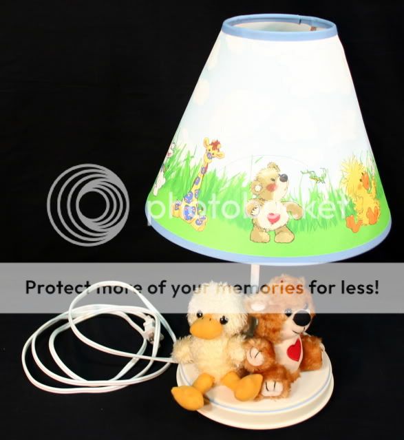 Little Suzy Zoo Nursery Baby Lamp Shade Light Witzy