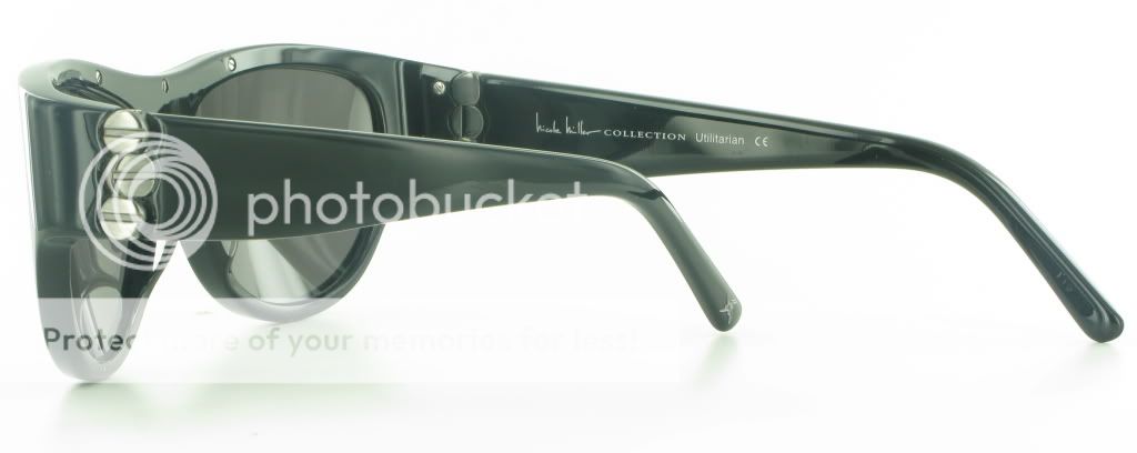 New Nicole Miller Sunglasses Utilitarian Onyx Plastic Womens Sunglass