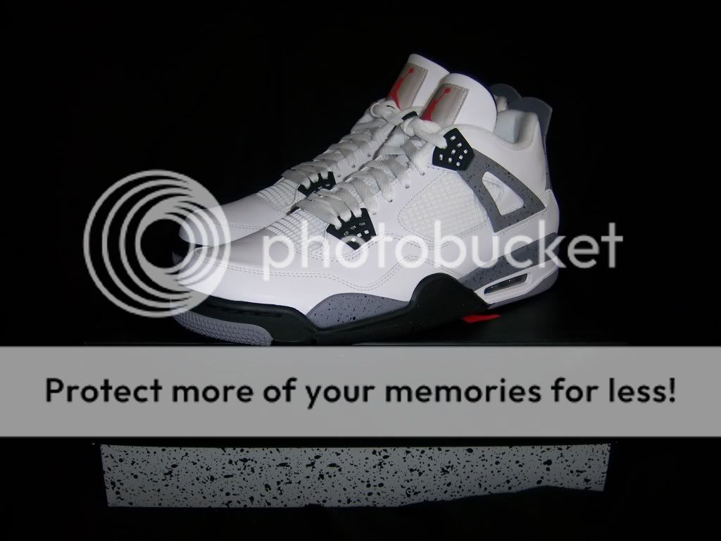 Nike Air Jordan Retro 4 IV White Cement Grey sz 13 XI Concords  